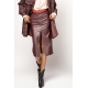 PINKO gonna longuette Similpelle
