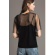 TWIN SET blusa in tulle