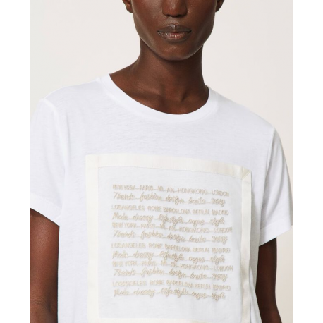 TWIN SET t-shirt stampa